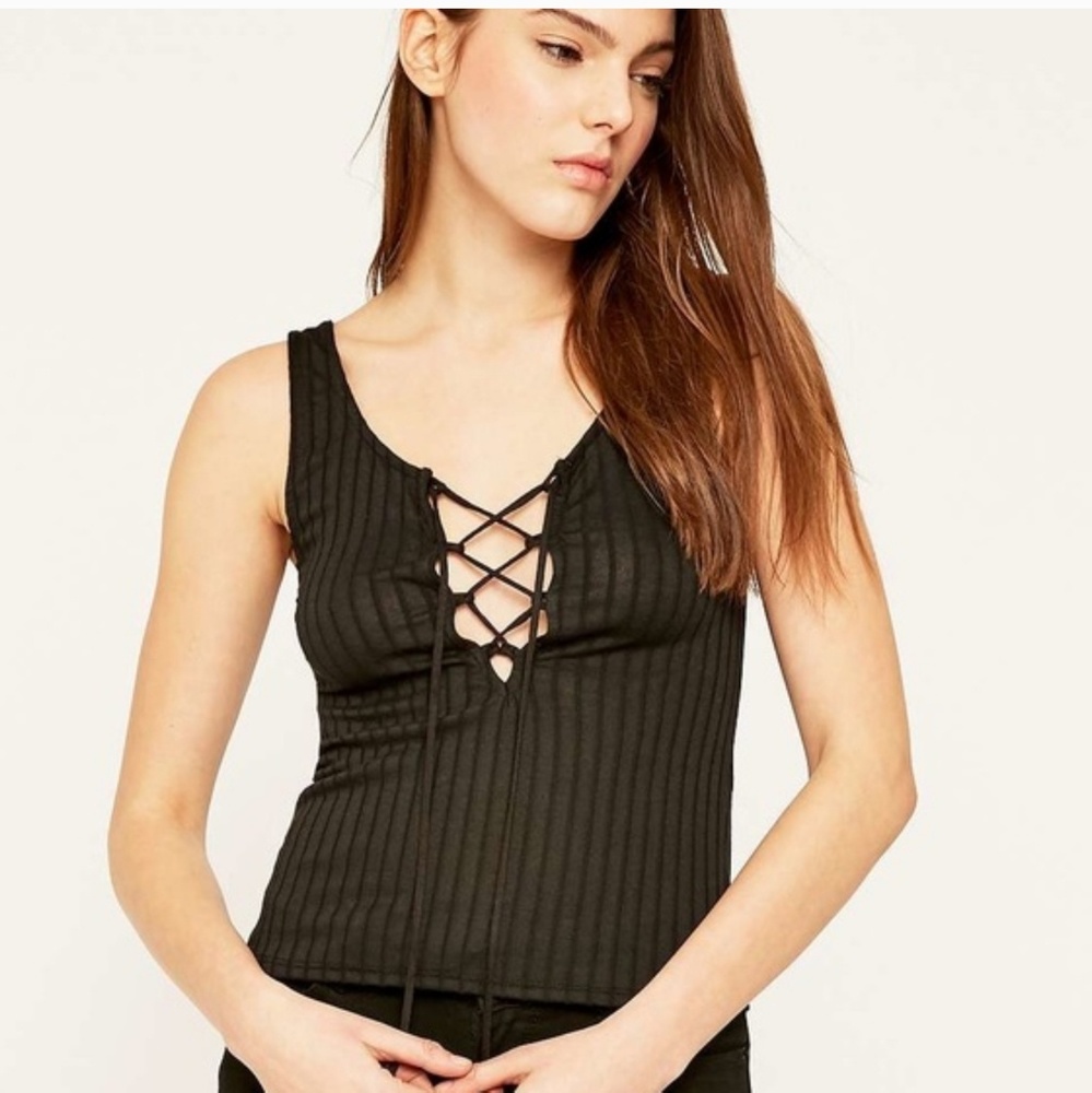 UO x Project Social T lace up tank